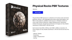 CGAxis岩石纹理PBR合集