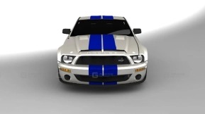野马GT 500KR - Mustang GT 500kr 3D model-10