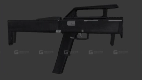 FMG9折叠冲锋枪-FMG9 3D model-5