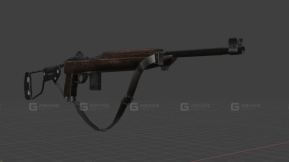 M1A1卡宾枪 - M1A1 Carabine 3D model-18