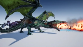 【UE】龙之安卡  Unka the Dragon