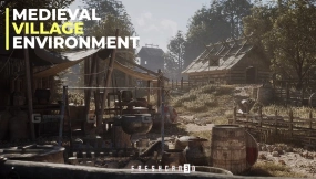 【UE】中世纪村庄套装（中世纪道具、中世纪市场、中世纪房屋、中世纪风格）  Medieval Village Pack (Medieval Prop, Medieval Market, Medieval House, Medieval)