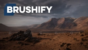 【UE】Brushify - 沙漠山脉包  Brushify - Desert Mountains Pack