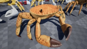 【UE】螃蟹 - 动画生物  Crab - Animated Creature