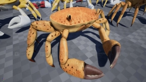 【UE】螃蟹 - 动画生物  Crab - Animated Creature