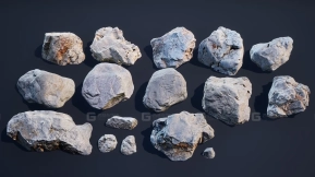 【UE】石头与岩石包 - Stones and Rocks pack