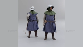 中世纪武装士兵 Medieval Man Of Arms