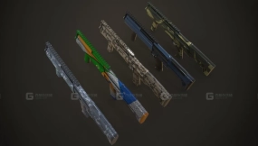 凯尔-Tec霰弹枪3D模型-0 - Kel-Tec Shotgun 3D model-0