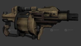 泰坦三重威胁火箭发射器3D模型-57 - Titan triple threat 3D model-57