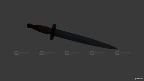突击队员匕首 - Commando Daggar 3D model-31