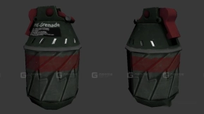 破片手榴弹3D模型-36 - Frag 3D model-36