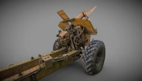 122毫米榴弹炮反坦克炮 122-mm howitzer, anti-tank gun