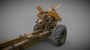 122毫米榴弹炮反坦克炮 122-mm howitzer, anti-tank gun