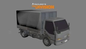 厢式卡车 - Box truck 3D model-83