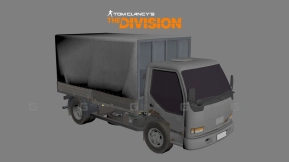 厢式卡车 - Box truck 3D model-83