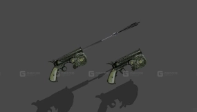 抓钩枪 - Grapple gun 3D model-25
