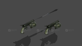 抓钩枪 - Grapple gun 3D model-25
