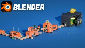 Blender创建2025版3D工厂 - Udemy – Blender In Practice Creating A 3D Factory 2025