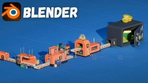 Blender创建2025版3D工厂 - Udemy – Blender In Practice Creating A 3D Factory 2025