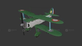 布莱里奥-斯帕德S.510双翼战斗机  Biplane Fighter Blériot-Spad S.510