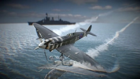 喷火战斗机 海绵涂装 Spitfire Sponged