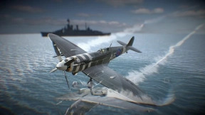 喷火战斗机 海绵涂装 Spitfire Sponged