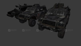 VHR jep light armor 3D model-29