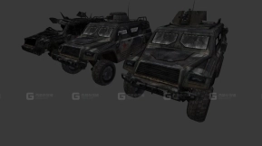VHR jep light armor 3D model-29