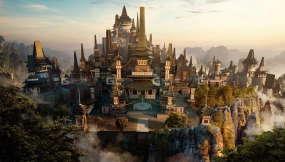 【Kitbash3D】东方神秘村庄神庙建筑楼房 Shangri.La