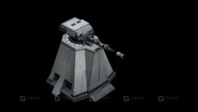 反步兵炮塔 Противопехотная турель 3D model-18