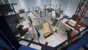【UE】摩天大楼模块化FPS地图  Skyscraper Modular FPS Map