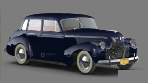 1940款雪佛兰轿车 - 1940 chevrolet sedan 3D model-194