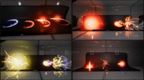 【UE】技能特效包 Action FX Pack