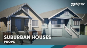 【UE】郊区住宅 - 第一卷  Suburban Houses- VOL.1