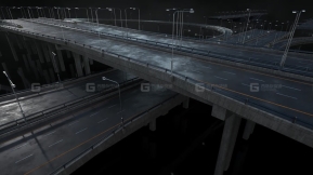 【Kitbash3D】高速公路立交桥 Highways