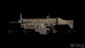 特种作战突击步枪-SCAR 3D model-24-0