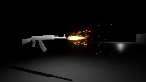 【UE】风格化射击视觉特效尼亚加拉系统（枪口火焰 - 弹道轨迹 - 命中效果）  Stylized Shooting VFX Niagara (Muzzle - Bullet Trail - Impact)