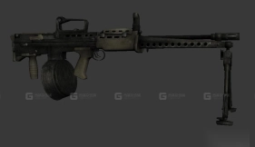 L86轻型支援武器-L86 3D model-14