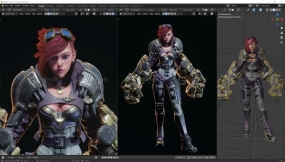 Blender游戏人物角色建模教程