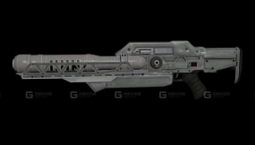 等离子步枪 Plasma Rifle 3D model-27