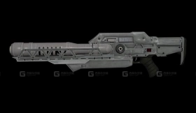 等离子步枪 Plasma Rifle 3D model-27