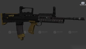 L85式突击步枪-L85 3D model-25