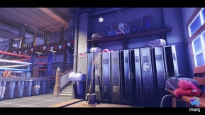 【UE】风格化拳击俱乐部健身房  Stylized Boxing Club ( Stylized Boxing Boxing Club Gym Fighter Interior Boxing )