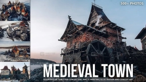 500+中世纪城镇参考图集 Artstation - 500+ Medieval Town Reference Pictures