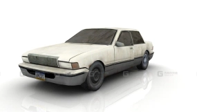 轿车95款 - car 95 sedan 3D model-138