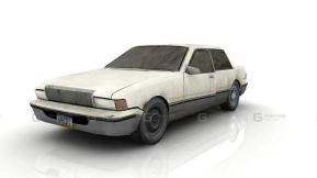 轿车95款 - car 95 sedan 3D model-138