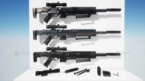 【UE】狙击步枪“响尾蛇”  Sniper Rifle 'Rattlesnake'