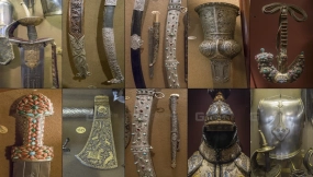 亚洲古代冷兵器绘画参考素材 Asian ancient cold weapon painting reference materials