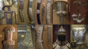 亚洲古代冷兵器绘画参考素材 Asian ancient cold weapon painting reference materials