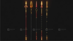 火焰矛套件 Fire spear pack